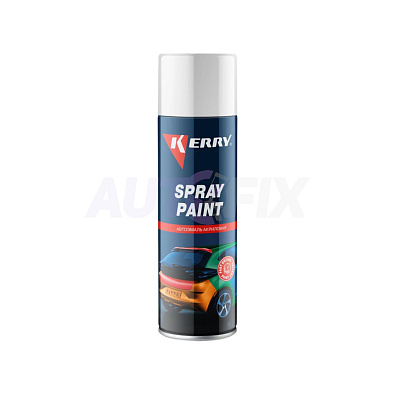KERRY KR-630 эмаль акриловая Spray Paint алюминий глянцевая аэрозоль 650мл