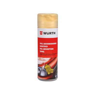 WURTH замша искусственная 0899800205 в тубе желтая 64*43см