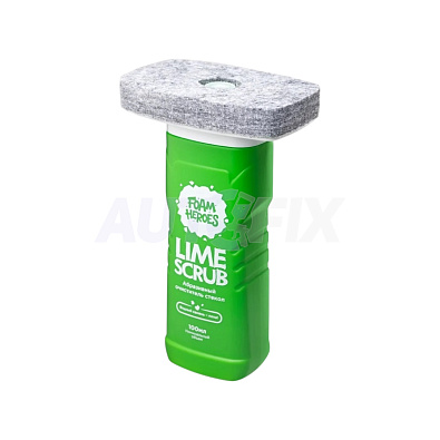 FOAM HEROES абразивный очиститель стекол Lime Scrub FHB156 с аппликатором 100мл