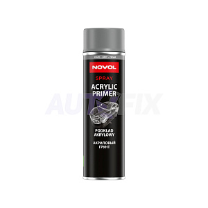 NOVOL Spray грунт акриловый Acryl Primer серый 500мл