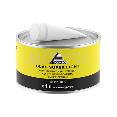 TOP.10 шпатлевка облегченная Glas Super Light 1л