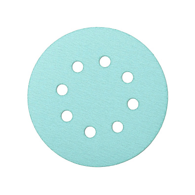 SANDWOX диск наждачный 125мм 136 Green PRO 8 отверстий P400