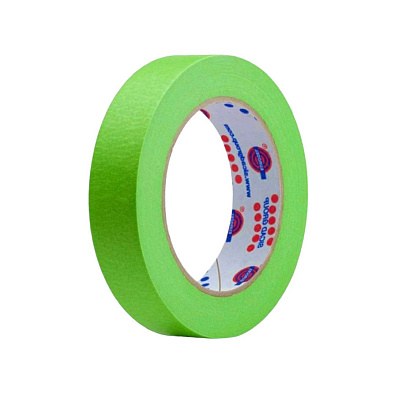 EUROCEL 6268 лента маскирующая зеленая 19мм*40м