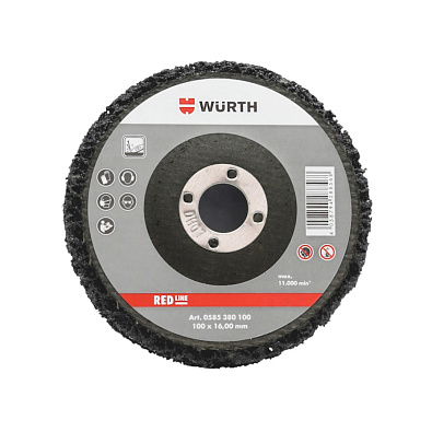 WURTH диск зачистной нейлоновый RED LINE 125x22.23мм