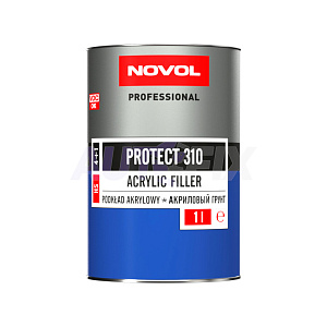 NOVOL грунт акриловый Protect 310 HS черный 1.0+0.25л