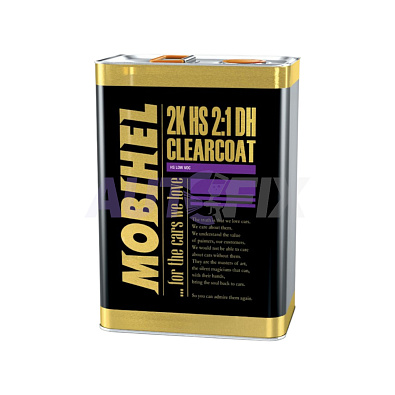MOBIHEL лак бесцветный 2:1 DH low VOC с отвердителем 5.0+2.5л