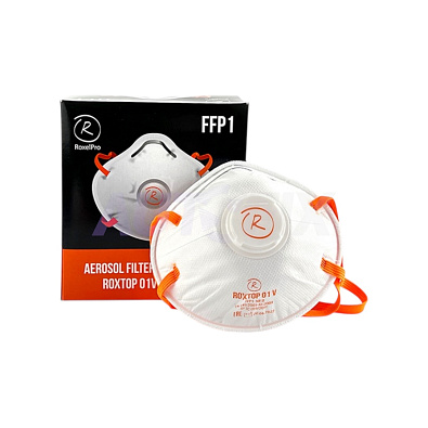 ROXELPRO респиратор противоаэрозольный RoxTop 01V FFP1 с клапаном