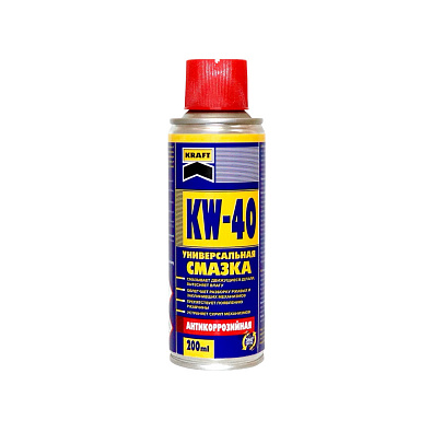 KRAFT смазка универсальная KW-40 аэрозоль 200мл