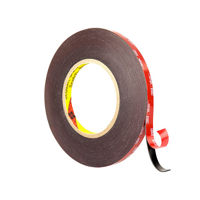 3M 80121 лента двухсторонняя PT1100 Acrylic Plus Tape 12мм*4.7м*1.1мм