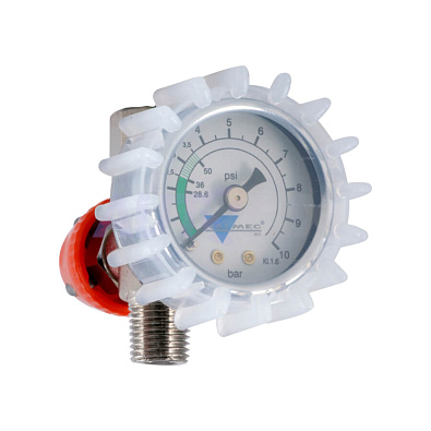 WALCOM регулятор давления с манометром 90105/W 0-10 бар