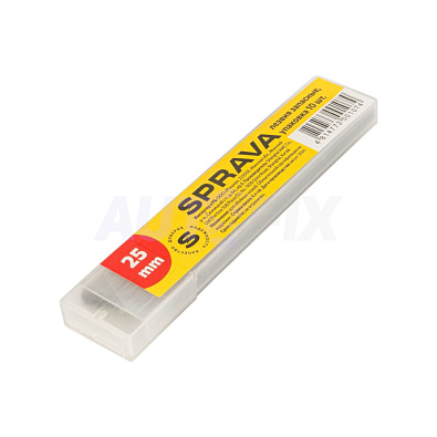 SPRAVA лезвия запасные 25мм, упаковка 10шт