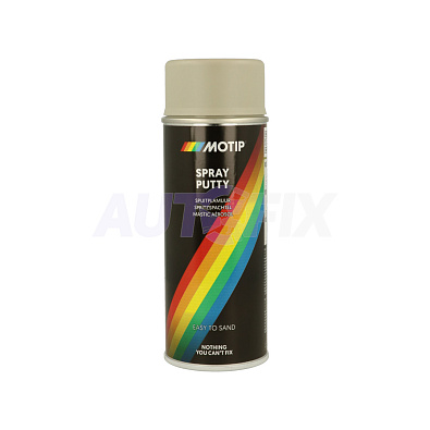 MOTIP жидкая шпатлевка аэрозольная Spray-Putty 04062 400мл