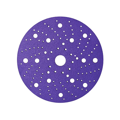 SANDWOX диск наждачный 150мм 328 PLUS Purple Line MultiHole P240
