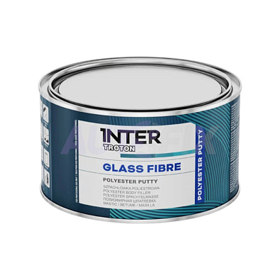 INTER TROTON шпатлевка Glass Fibre со стекловолокном 1.0кг