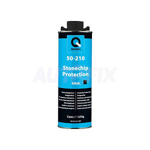 Q-REFINISH антигравийное покрытие 50-210 черное 1.0кг