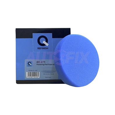 Q-REFINISH круг полировальный 80-271 голубой 150*25мм