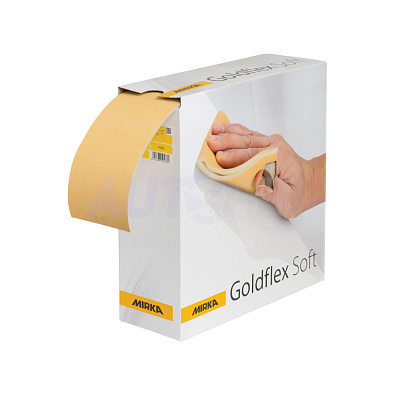 MIRKA бумага шлифовальная на поролоне Goldflex Soft 115*125мм P240