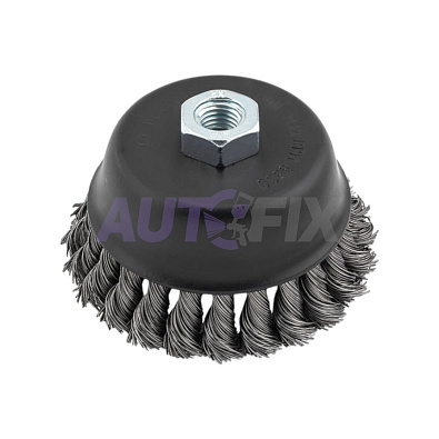 ROCKFORCE кордщетка чашеобразная BWC104 жесткая на УШМ 100мм