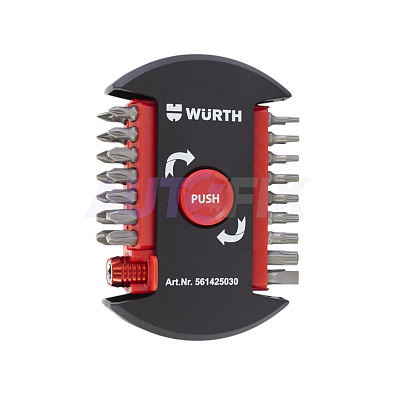 WURTH набор бит с магнитным держателем 561425030 33 предмета