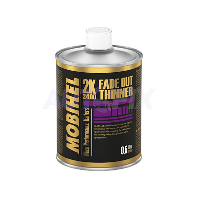MOBIHEL разбавитель для переходов 2K Fade Out Thinner 2400 0.5л