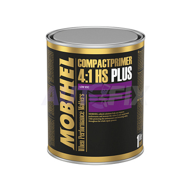 MOBIHEL грунт-наполнитель 4:1 HS Compact Primer PLUS белый 1.0+0.25л