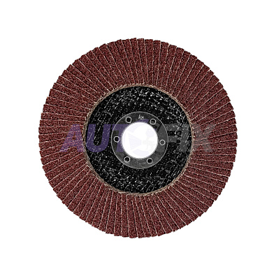 VERTEX круг лепестковый торцевой 125мм Р080