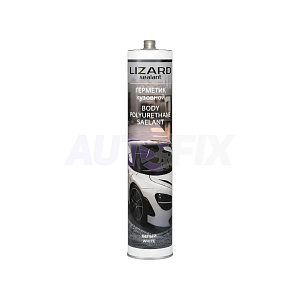 LIZARD герметик кузовной шовный Body PU Sealant белый L015 380г / 310мл
