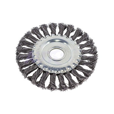 ROCKFORCE кордщетка дисковая BWF104 жесткая на УШМ 100мм