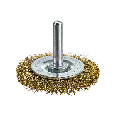 ROCKFORCE кордщетка дисковая BFR002 латунная для дрели 50мм