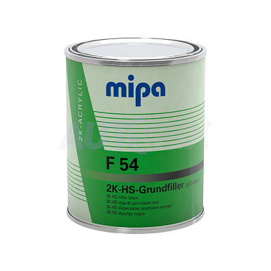 MIPA грунт акриловый F54 2К-HS 4+1 черный комплект 1.0+0.25л