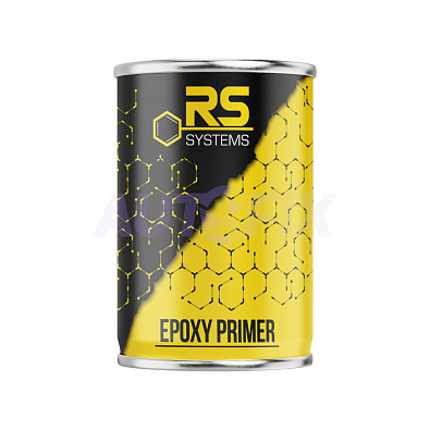 RS SYSTEMS грунт эпоксидный антикоррозионный 4+1 серый 0.7+0.175л
