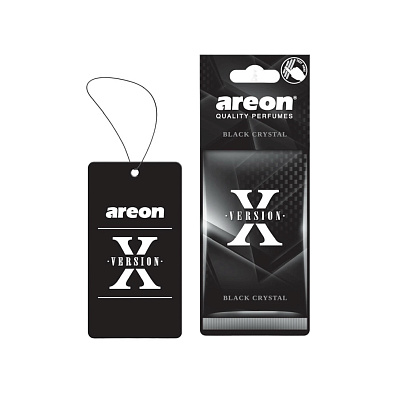AREON ароматизатор воздуха X-Version подвесной Black Crystal