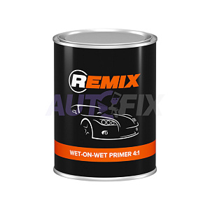 REMIX грунт акриловый мокрый по мокрому Wet-on-Wet Primer 4:1 серый 0.8+0.2л