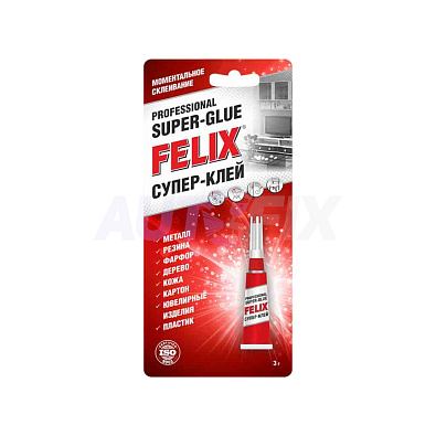 FELIX супер-клей Super-Glue 3г
