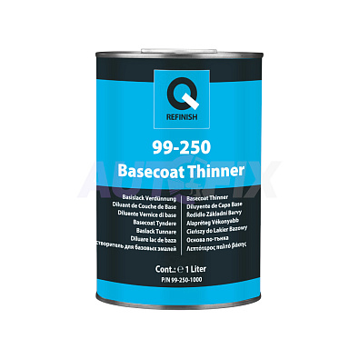 Q-REFINISH растворитель базовый 99-250 Basecoat Thinner 1.0л