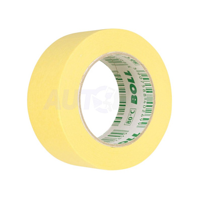BOLL малярная лента 80C Masking Tape желтая 50мм*50м