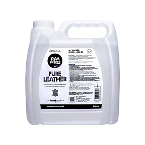 FOAM HEROES деликатный pH-нейтральный очиститель кожи Pure Leather 3л