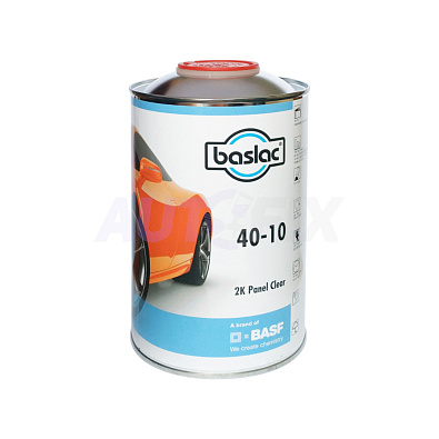 BASLAC лак акриловый 40-10 2K Panel Clear с отвердителем 1.0+0.5л