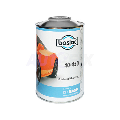 BASLAC лак акриловый 40-450 HS Universal Clear VOC с отвердителем 1.0+0.5л