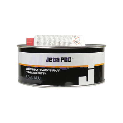 JETA PRO шпатлевка 5544 Alu с алюминиевой пудрой 1.0+0.02кг