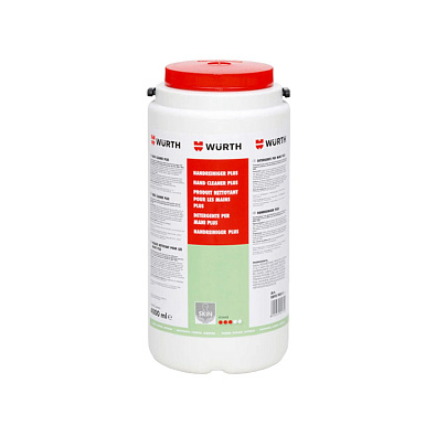 WURTH моющая паста для рук 0893900001 банка 4000мл