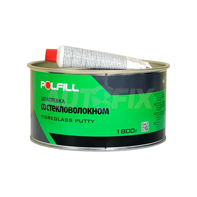 POLFILL шпатлевка со стекловолокном GLASS 1.8кг