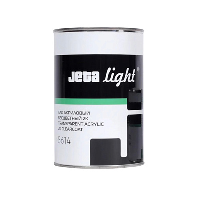 JETA лак акриловый 5614 Light прозрачный с отвердителем 1.0+0.5л