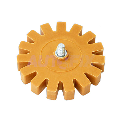 RADEX диск для снятия клейких лент рубчатый 140907 со шпинделем 100*26мм