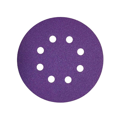 VOLVEX диск абразивный 125мм VX-Ceramic фиолетовый P0500
