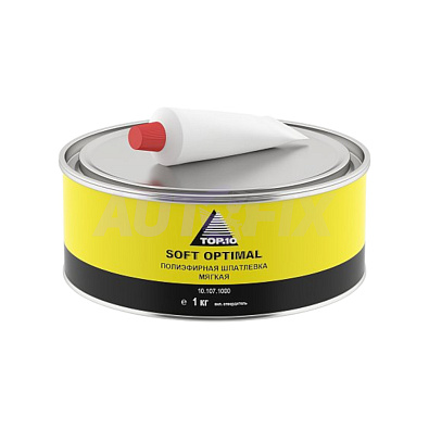 TOP.10 шпатлевка полиэфирная Soft Optimal 1.0кг
