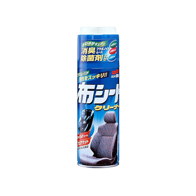 SOFT99 02051 очиститель обивки сидений Fabric Seat Cleaner аэрозоль 420мл