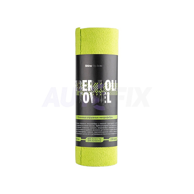 SHINE SYSTEMS отрывные микрофибры в рулоне Fiber Roll Towel 30*30см 20 отрывов