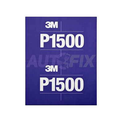 3M 34343 гибкие абразивные листы CROW 140*173мм P1500