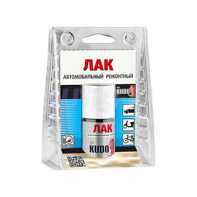 KUDO KU-70000-BB лак прозрачный ремонтный с кисточкой 15мл